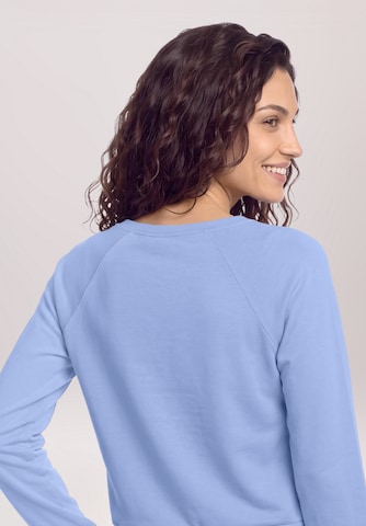 Cartoon Sweatshirt in Blauw