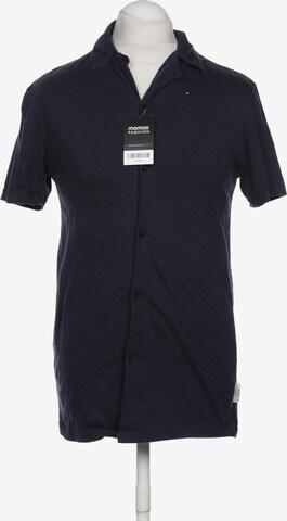 INDICODE JEANS Button Up Shirt in M in Blue: front