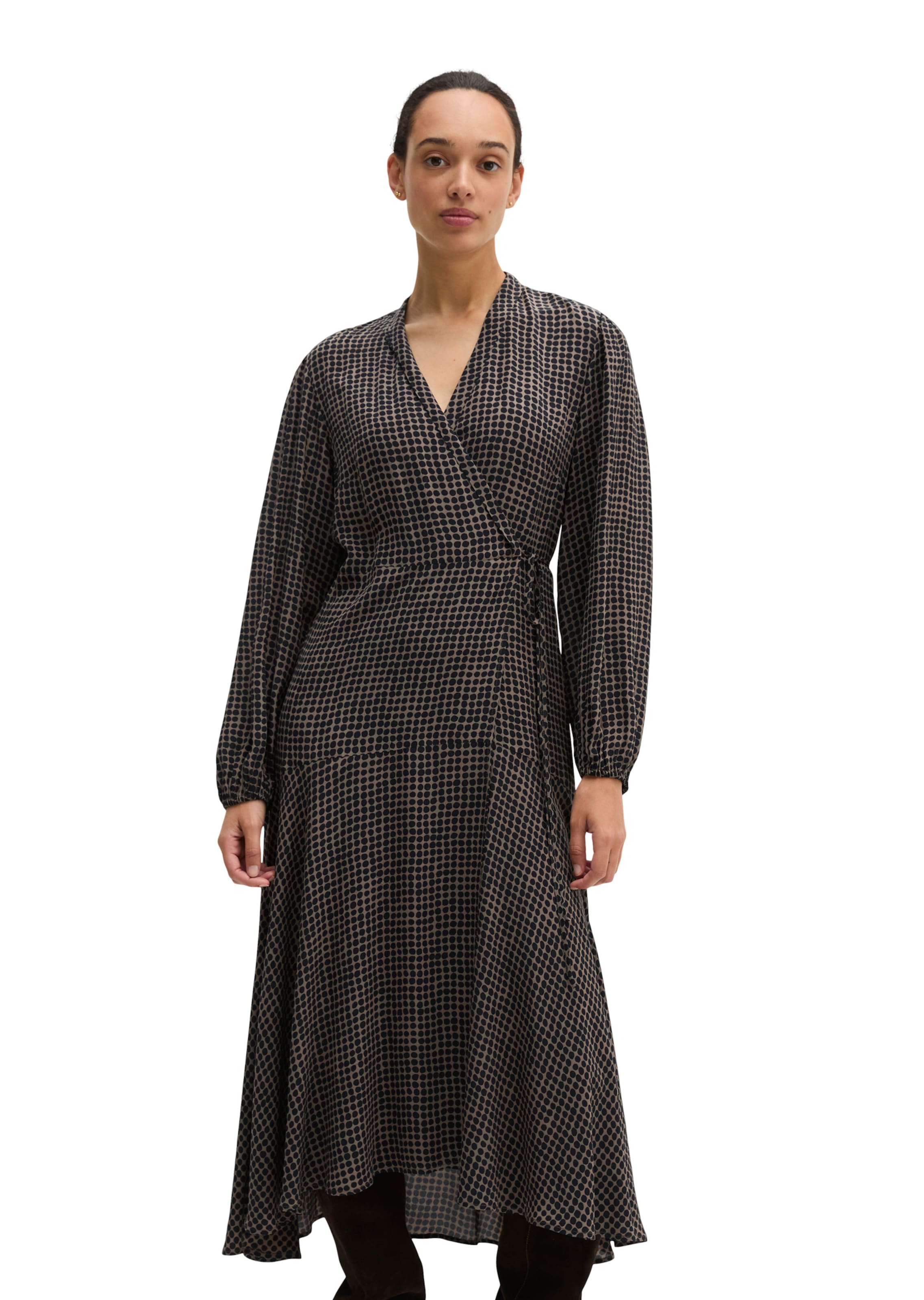 Marc O'Polo Dress in Brown: front