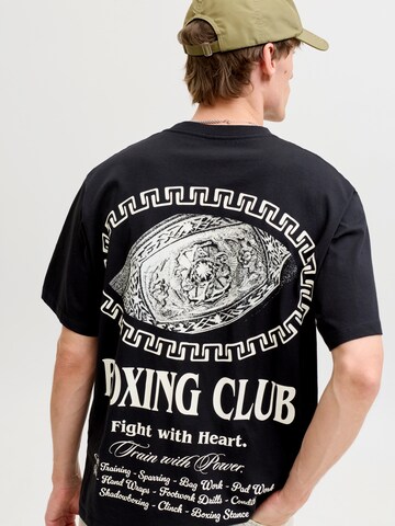 JACK & JONES Majica 'JORTRENDY OBJECTS' | črna barva