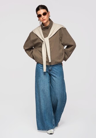 Veste mi-saison Ombre en vert