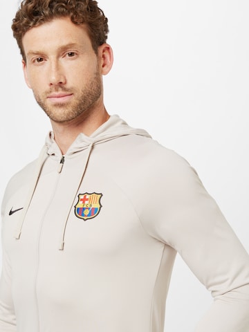 Completo per l'allenamento 'FC Barcelona Strike' di NIKE in beige