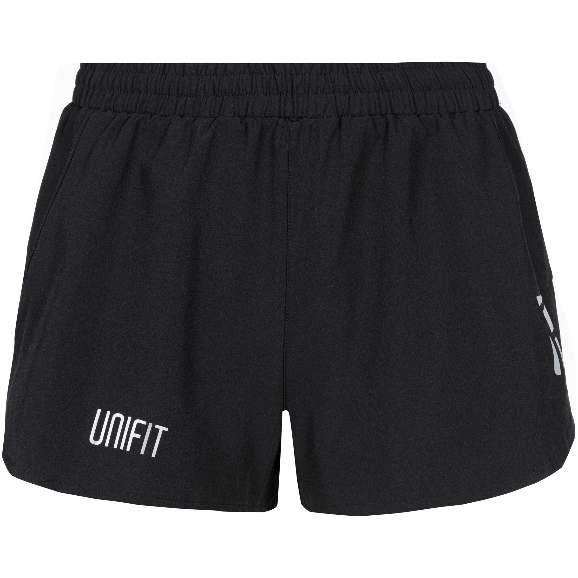 UNIFIT Regular Sporthose in Schwarz: Vorderseite