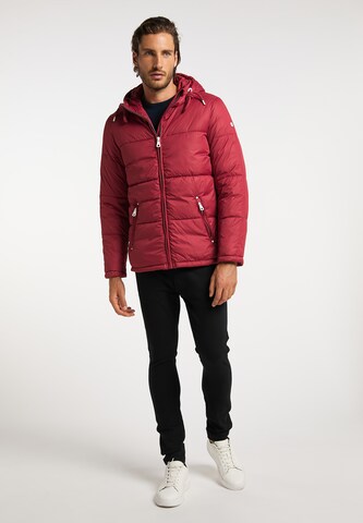 DreiMaster Maritim - Chaqueta de invierno en rojo