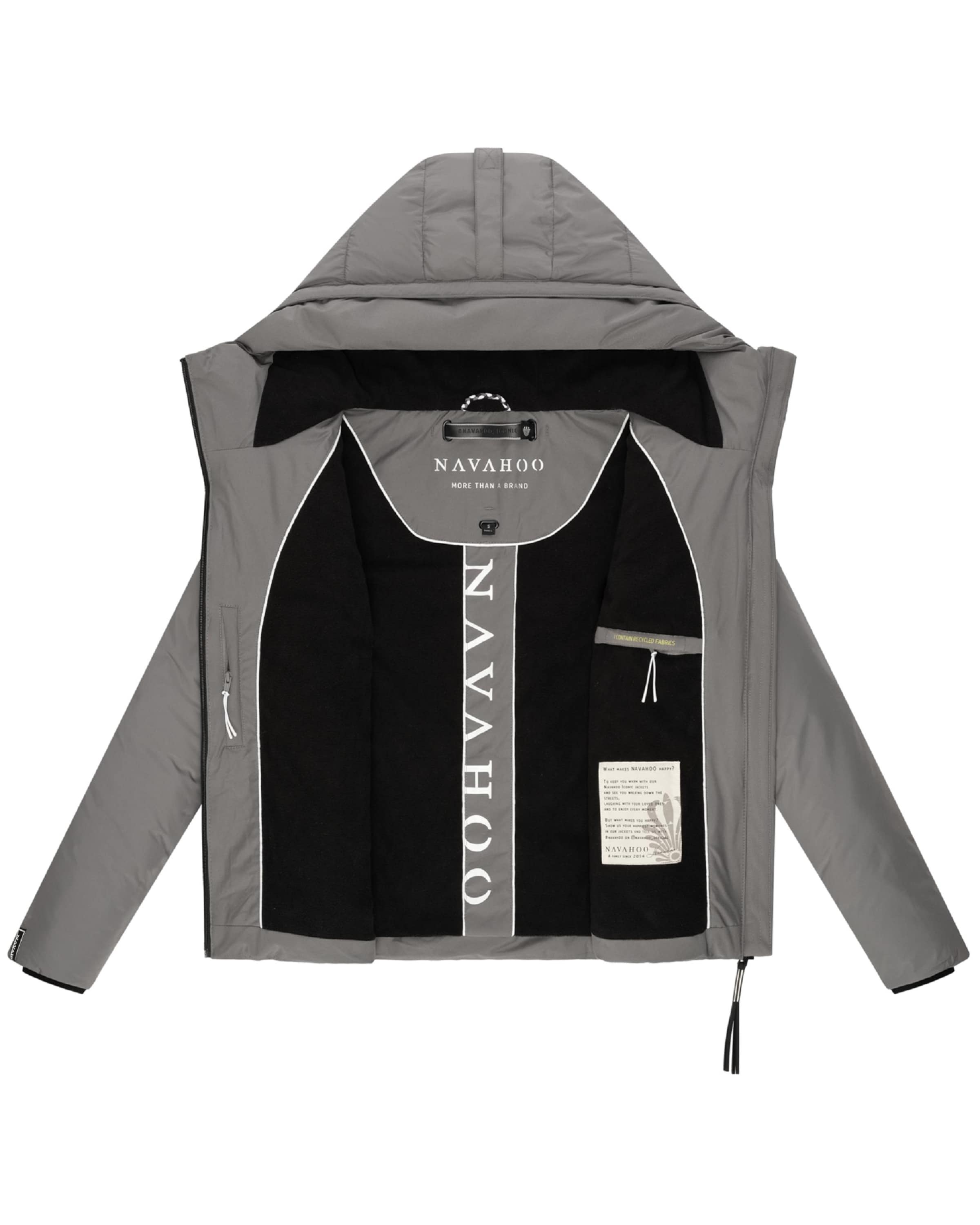 Veste fonctionnelle 'Liebesküken XIV' NAVAHOO en gris