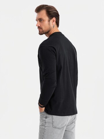 Ombre Shirt 'OM-LSBC-0129' in Black