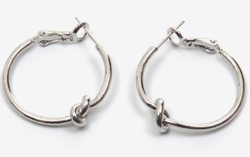 J. Jayz Earrings in Silver: front