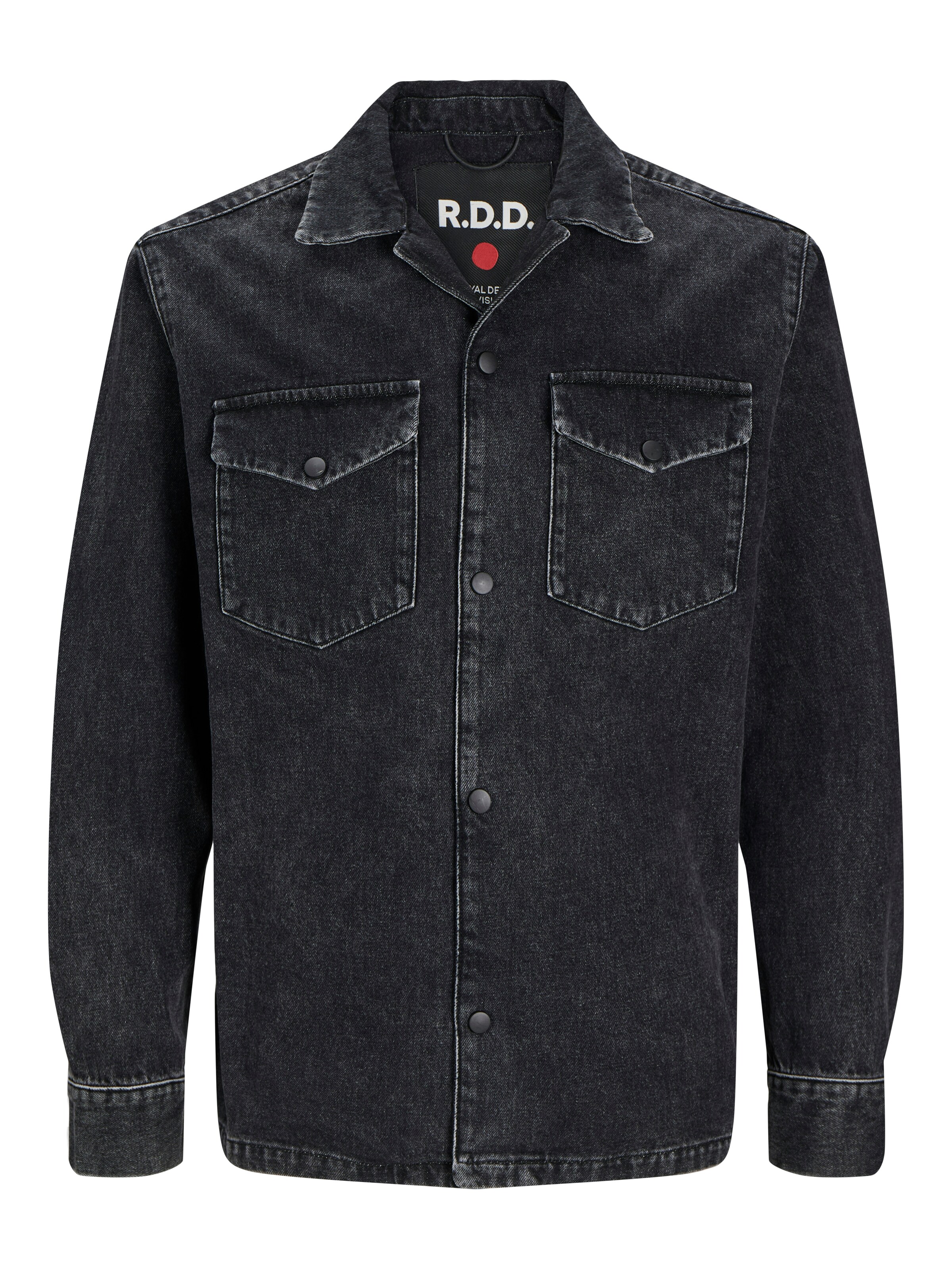 JACK & JONES Regular Fit Skjorte i sort: forside