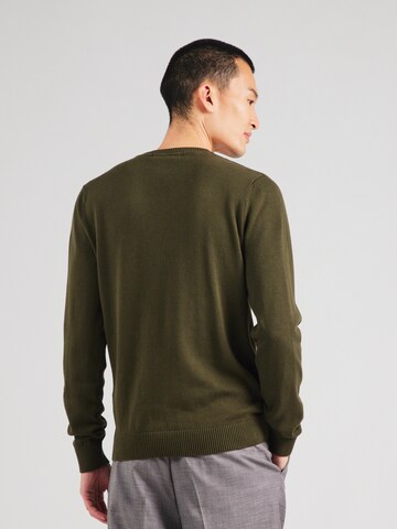 SELECTED Sveter 'SLHKRIS' - Zelená: zadná strana