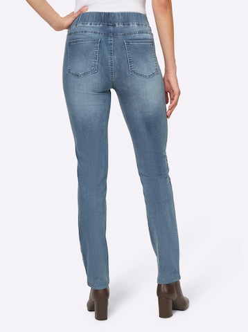 heine - Skinny Jeggings en azul