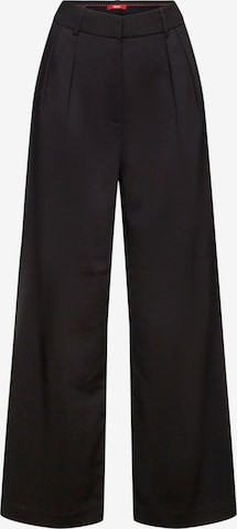 Pantalon à pince ESPRIT en noir : devant