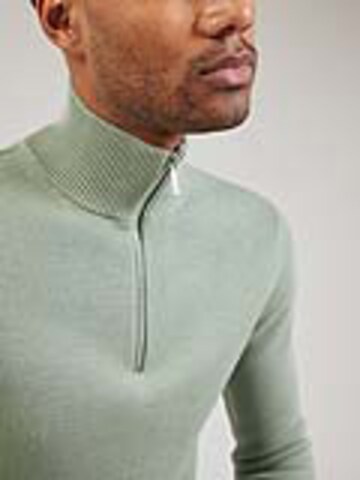 SELECTED HOMME Sweater 'SLHDANE' in Green