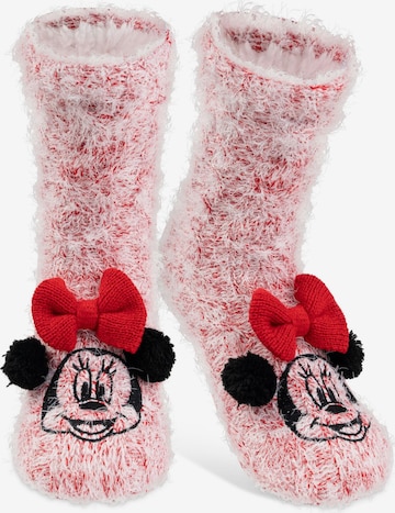 Disney Minnie Mouse Socken 'Hüttensocken' in Rot: Vorderseite