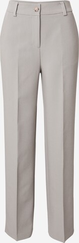 modström Loose fit Trousers with creases 'Gale' in Grey: front