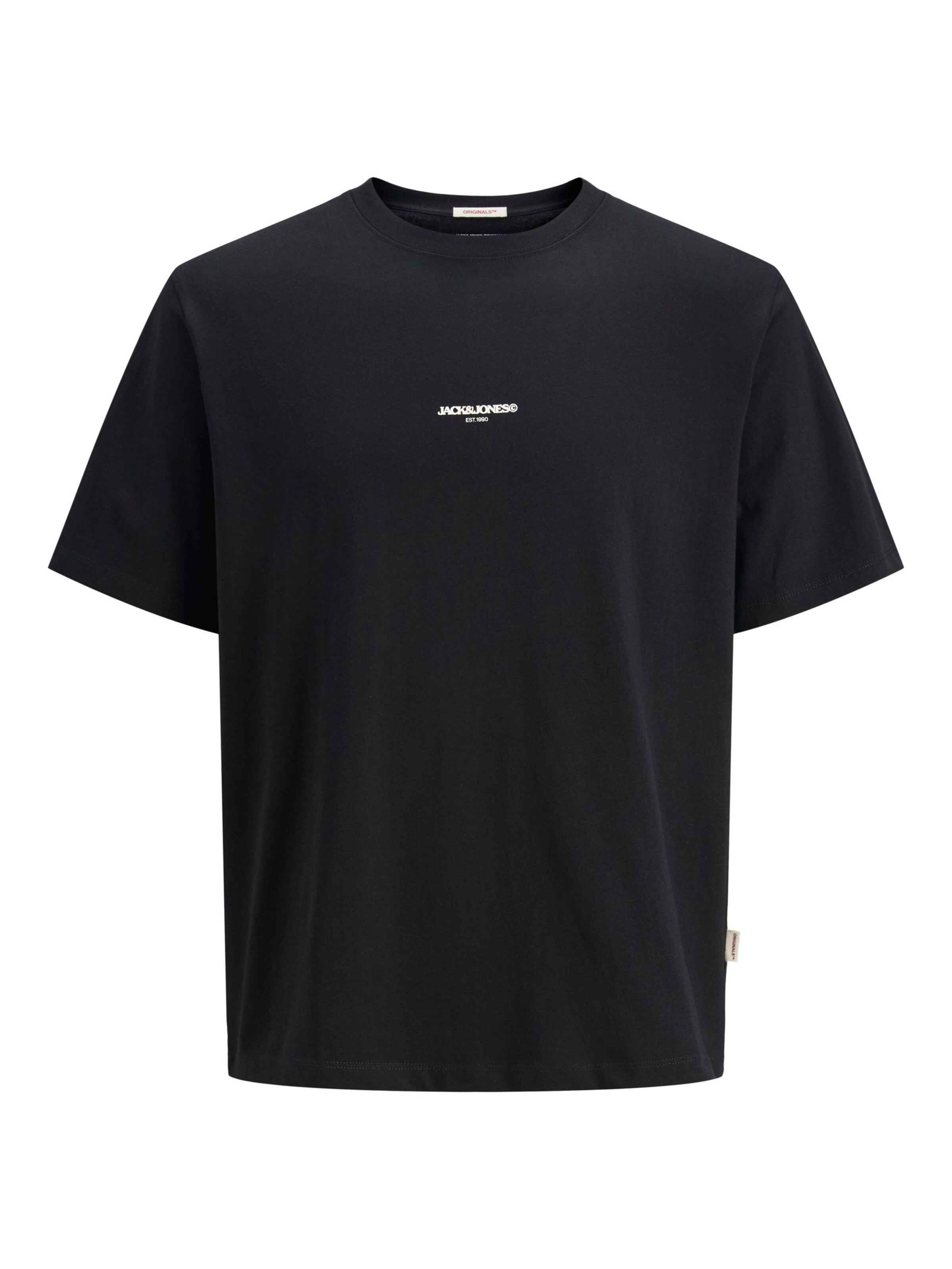 JACK & JONES Shirt in Black: front