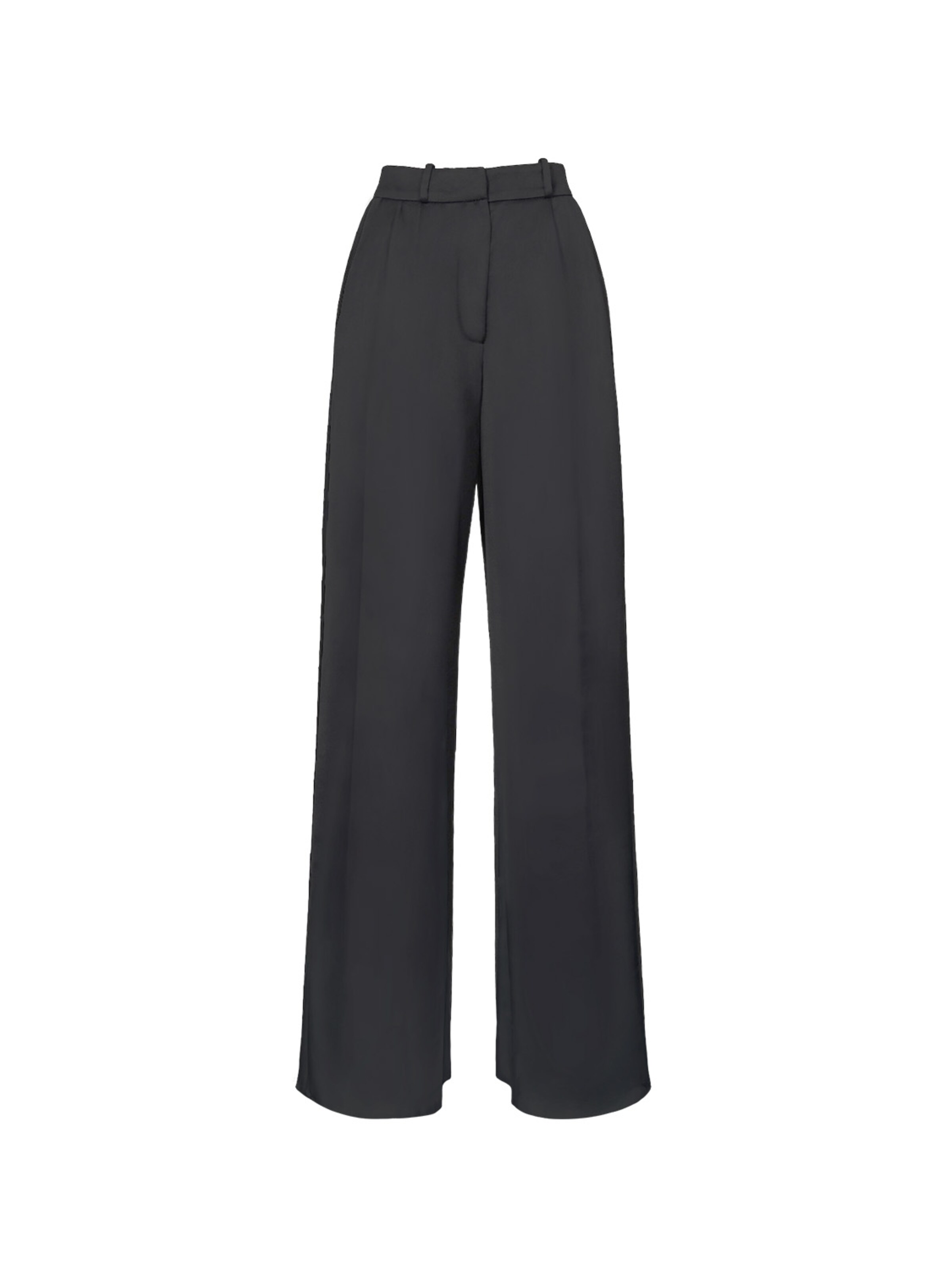 Pantalon 'Amara' Anse Victorin en noir : devant