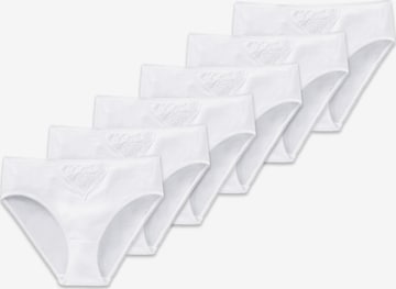 SCHIESSER Slip in White: front