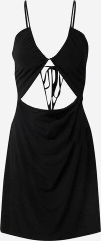 A LOT LESS - Vestido 'Lucia' em preto: frente