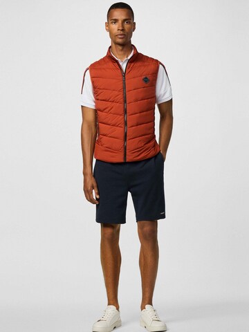 Hackett London Bodywarmer 'Sonic' in Bruin