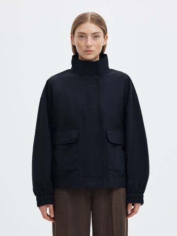 SELECTED - Chaqueta de entretiempo en azul: frente