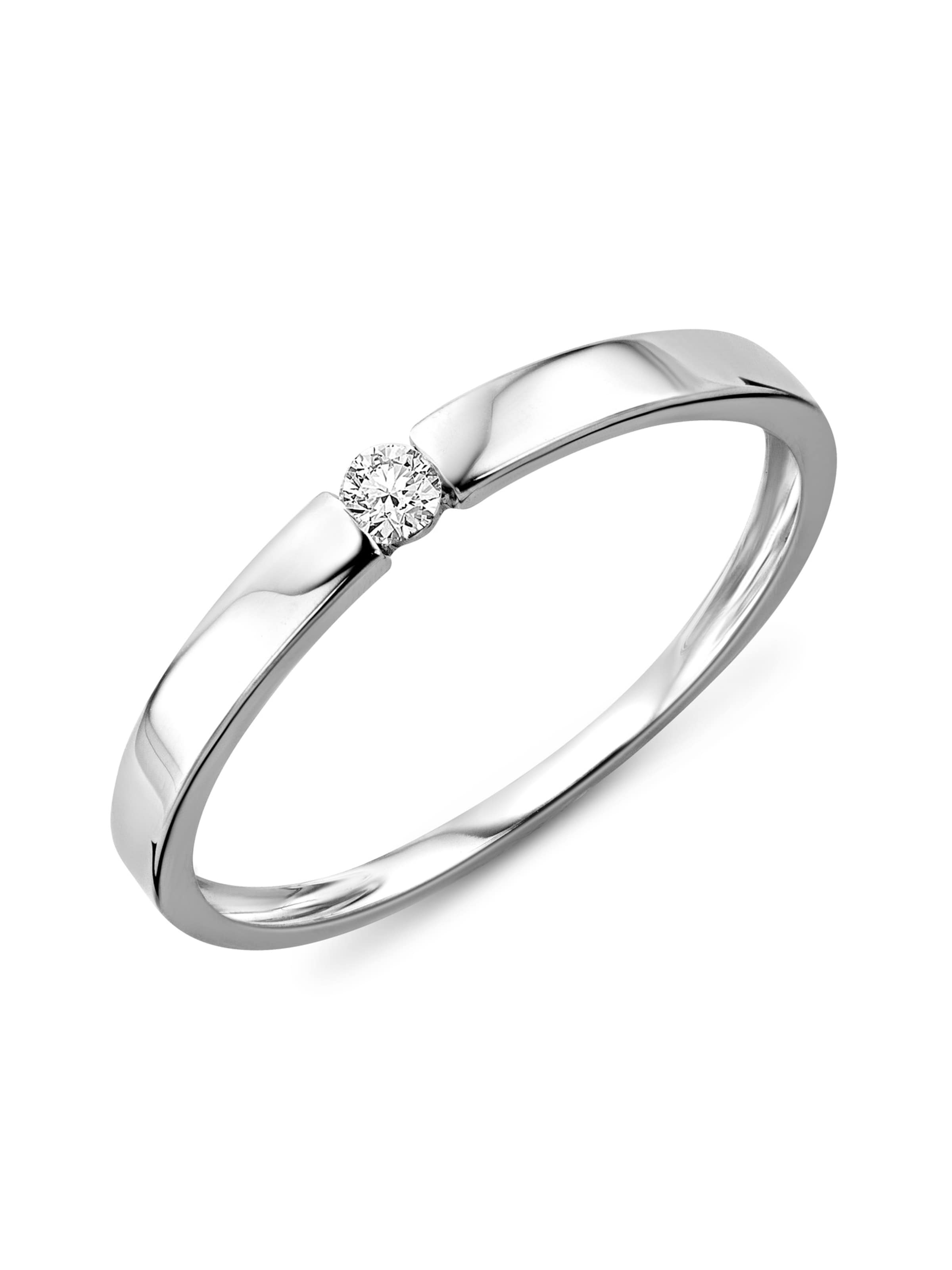 DIAMANT LETERNEL Ring in Silver: front