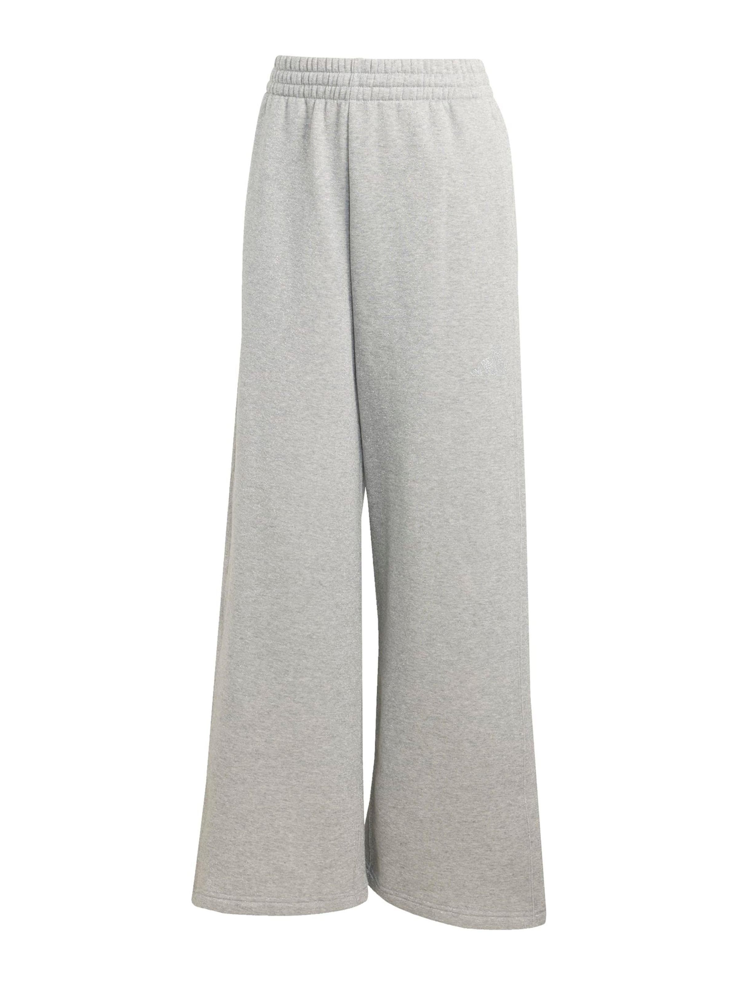 ADIDAS SPORTSWEAR Wide leg Sportbyxa 'ALL SZN' i grå: framsida