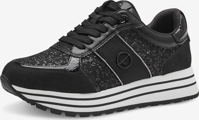 TAMARIS Zapatillas deportivas bajas en negro / transparente, Vista del producto
