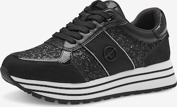 TAMARIS - Zapatillas deportivas bajas en negro: frente