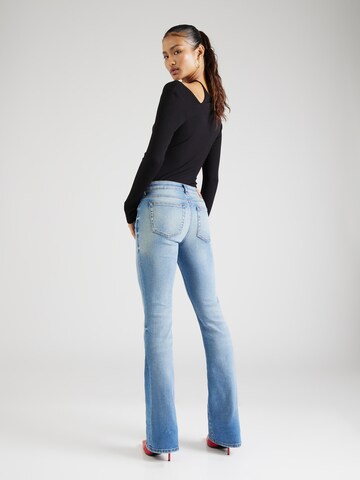 DIESEL Flared Jeans '1969 D-EBBEY' in Blauw