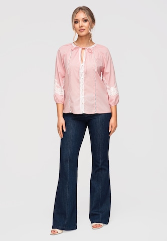 Ombre Blouse in Pink