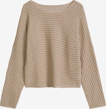 Pull-over Marc O'Polo en beige : devant