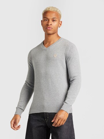 19V69 ITALIA - Jersey 'GINO' en gris: frente