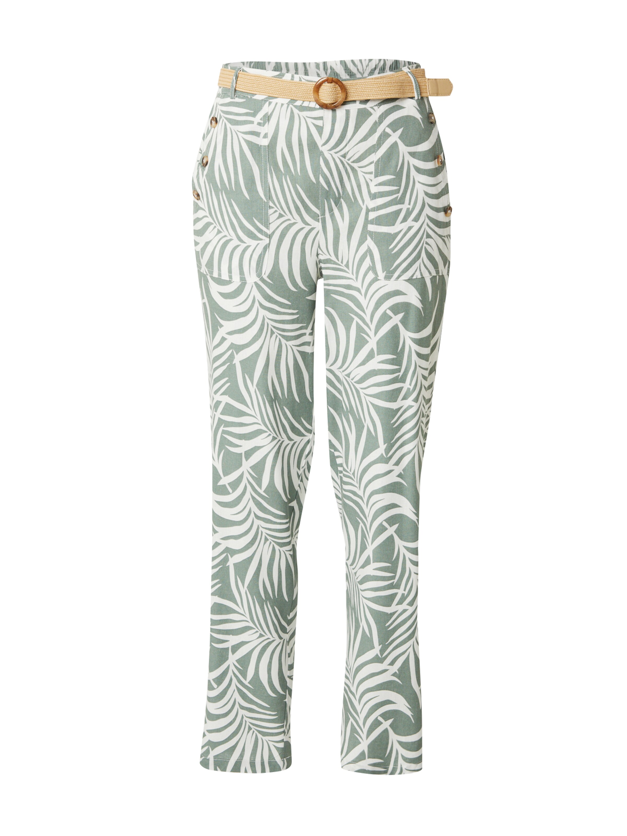 ZABAIONE Pants 'Fe44lina' in Green: front