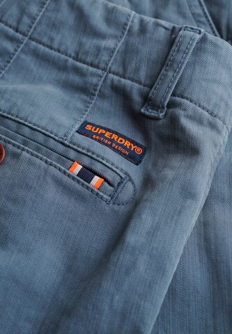 Superdry Regular Chino in Blauw