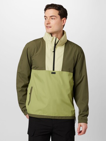 Veste fonctionnelle BILLABONG en vert : devant