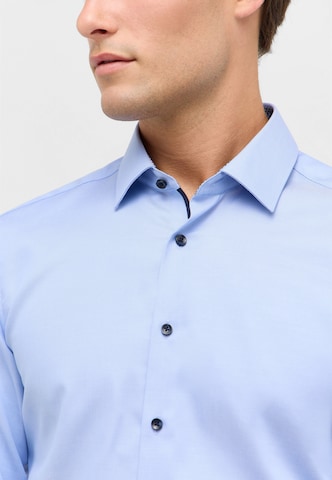 ETERNA Slim fit Business shirt in Blue
