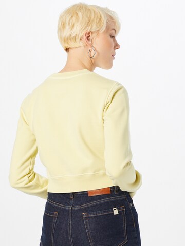 DIESEL Sweatshirt in Yellow