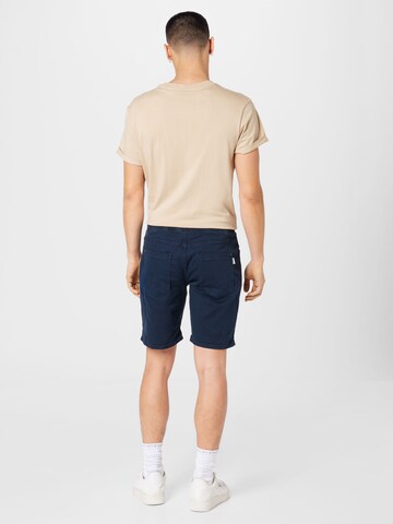 BLEND Regular Shorts in Blau