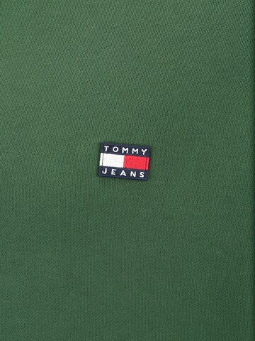 Felpa di Tommy Jeans Plus in verde