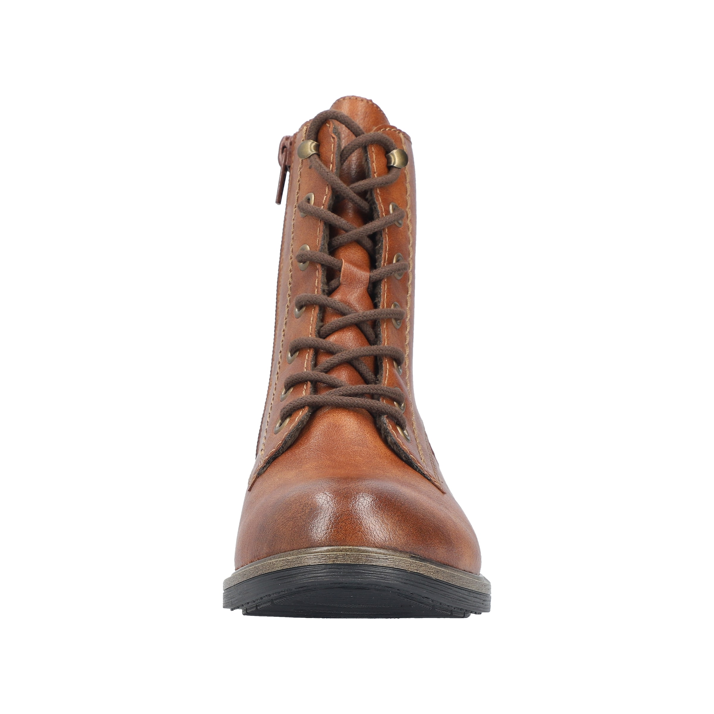 Bottines à lacets Rieker en marron