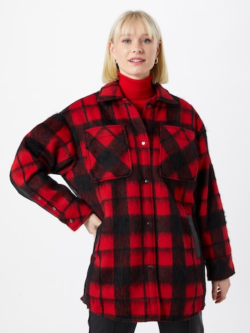 Camicia da donna 'Guinn' di BE EDGY in rosso: frontale