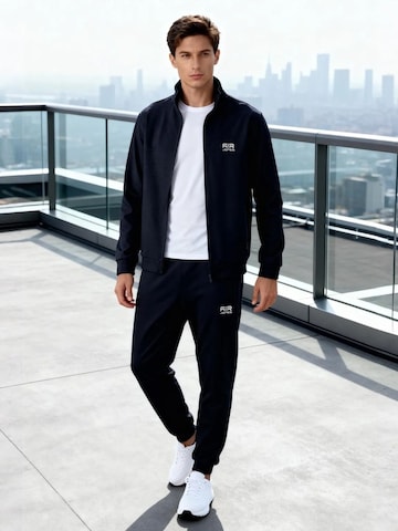 Completo per l'allenamento 'Aktive Sets' di Tommy Life in nero: frontale