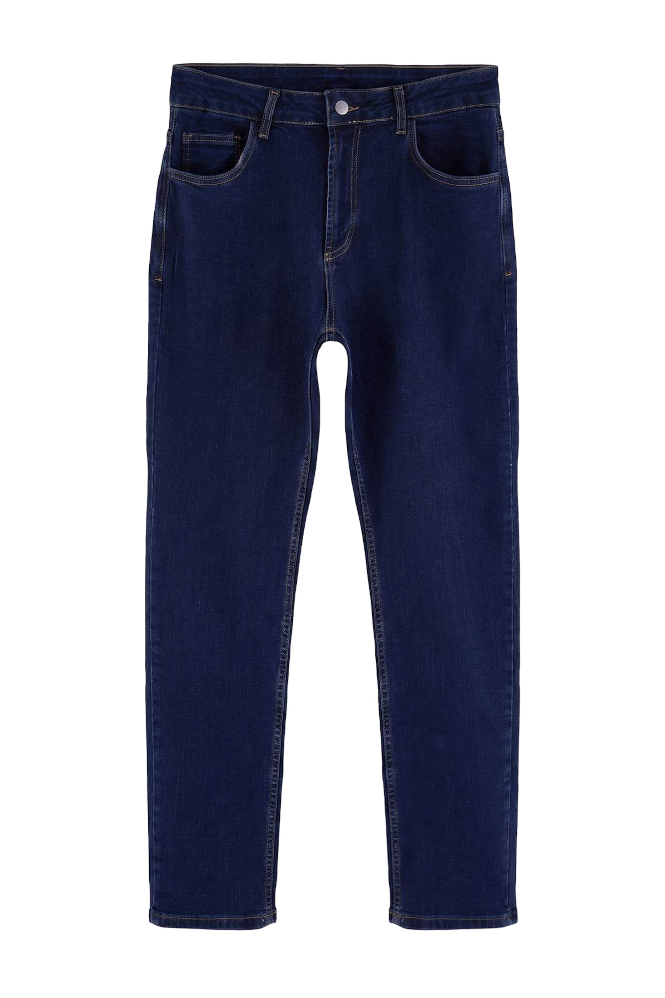 Coupe slim Jean Trendyol en bleu : devant