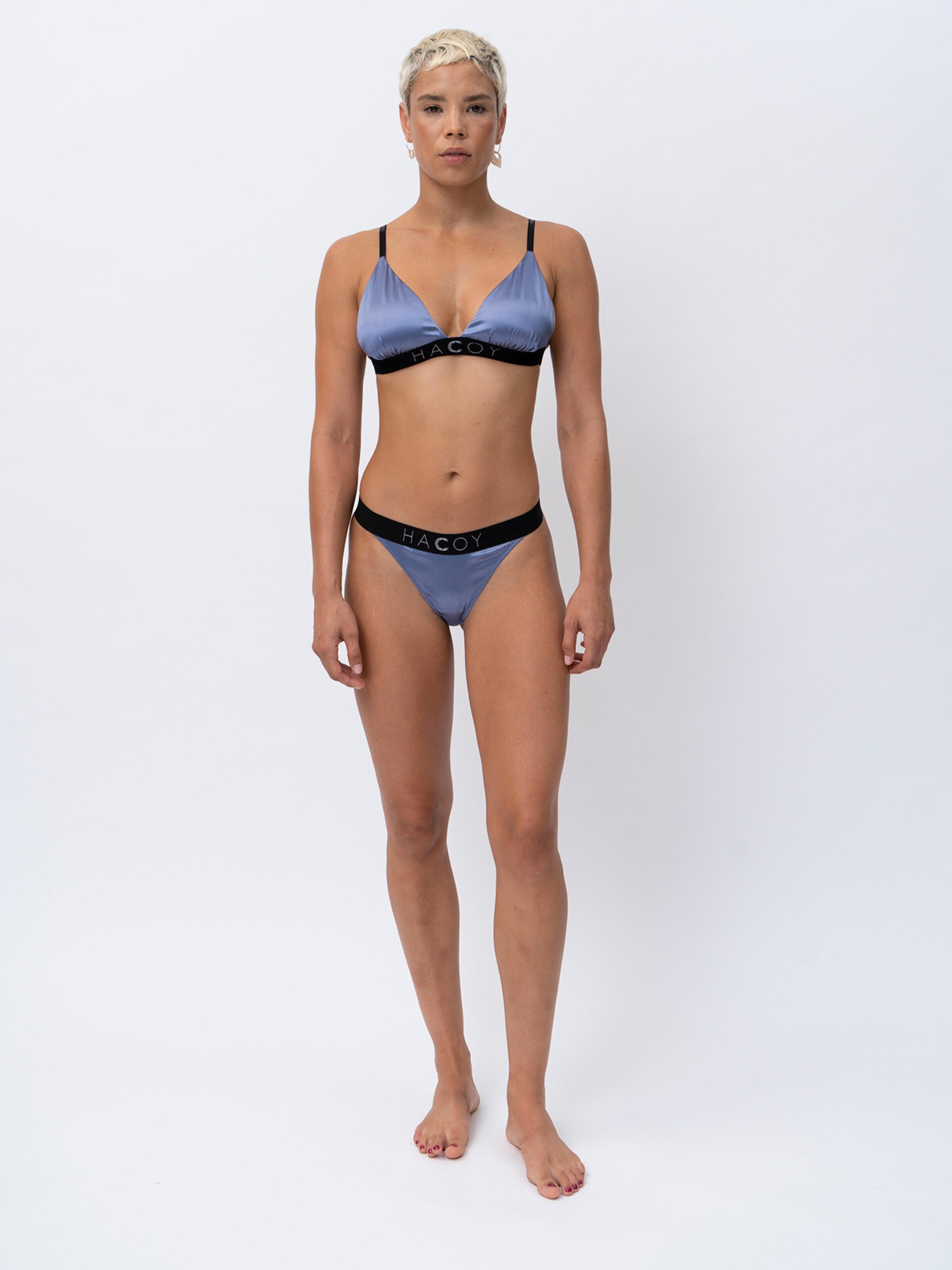 HACOY Slip 'Invisible' in Blauw: voorkant