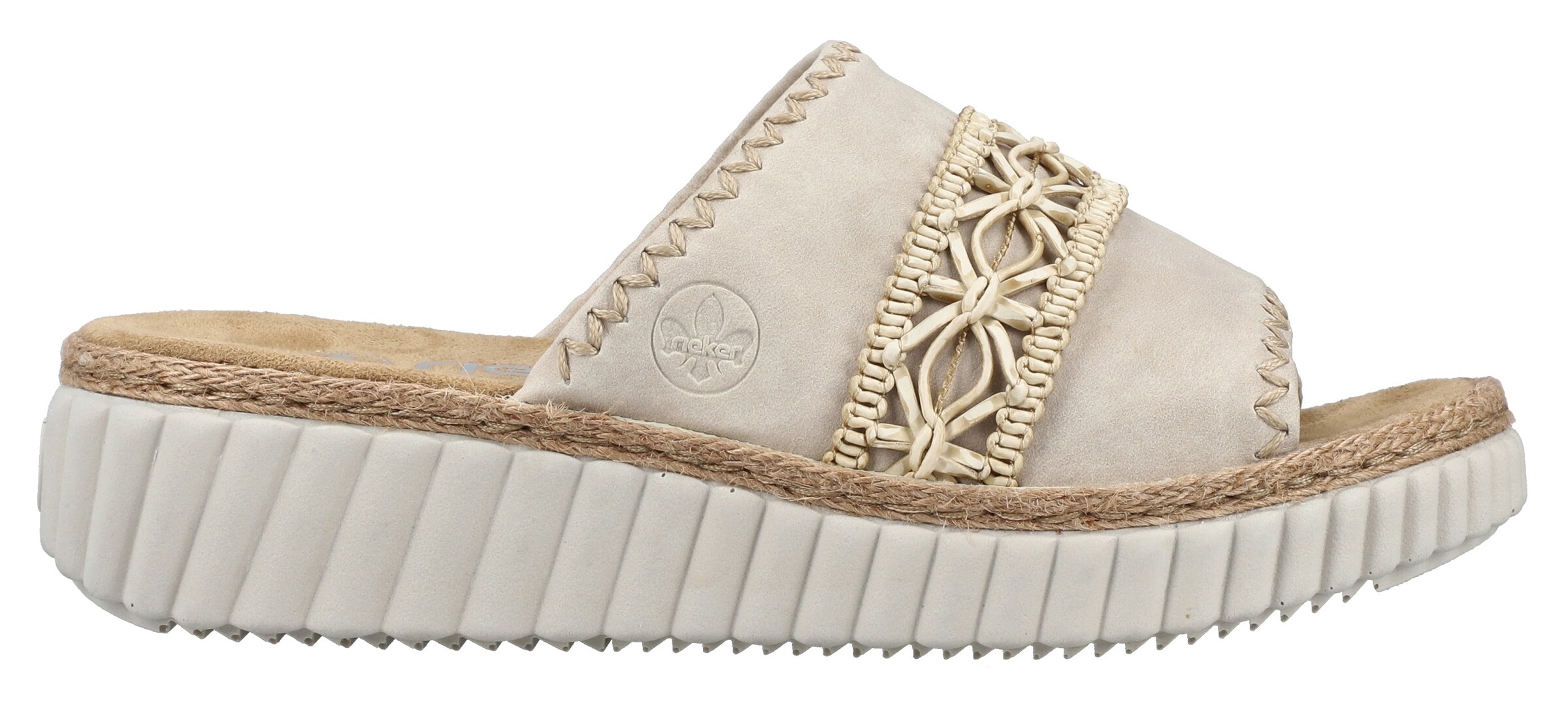 Mule Rieker en beige