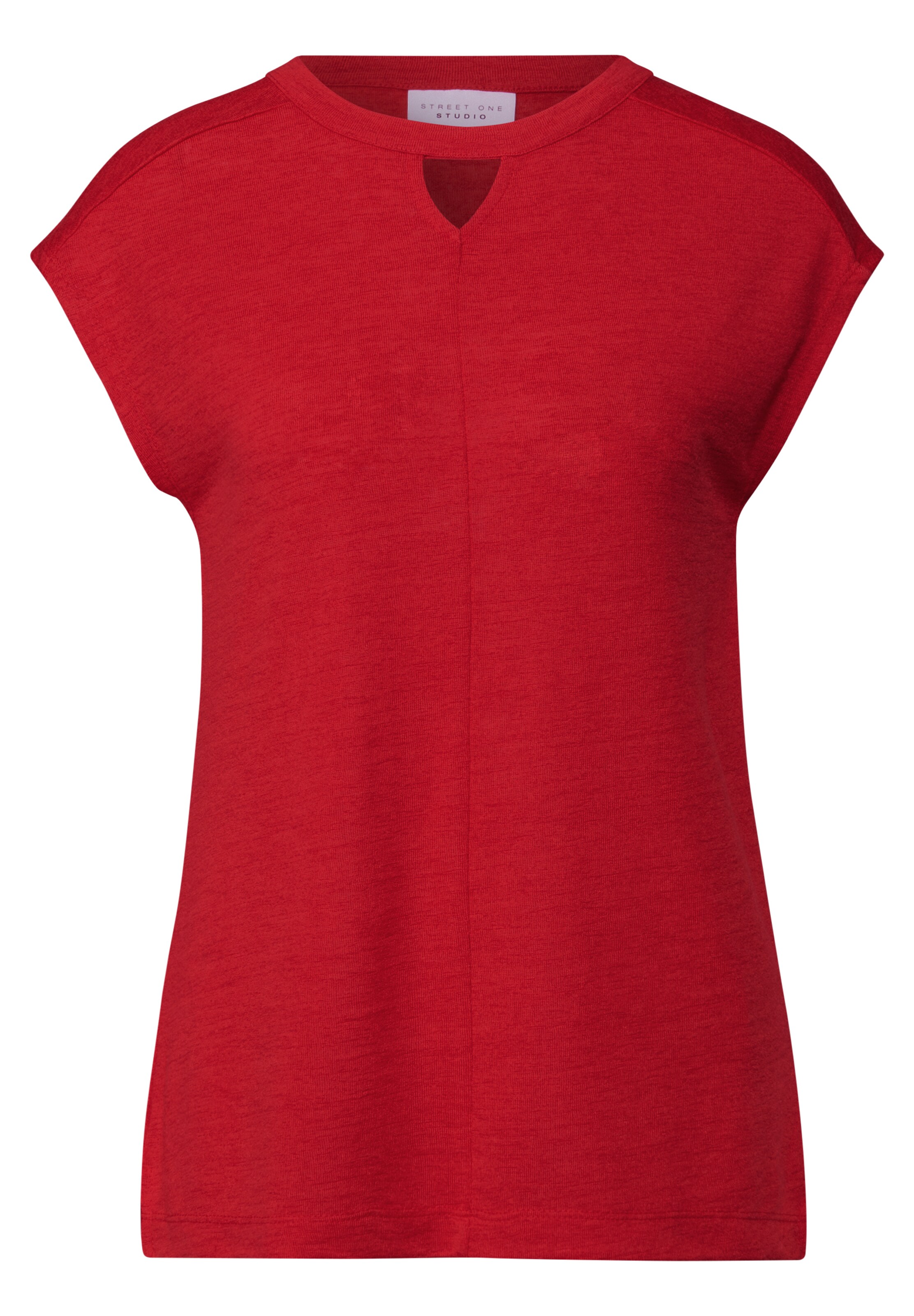 Street One Studio Shirt in Red: front