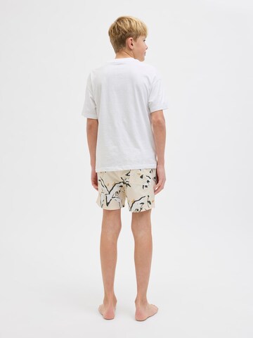 Jack & Jones Junior Плавательные шорты 'JPSTMaui' в Бежевый