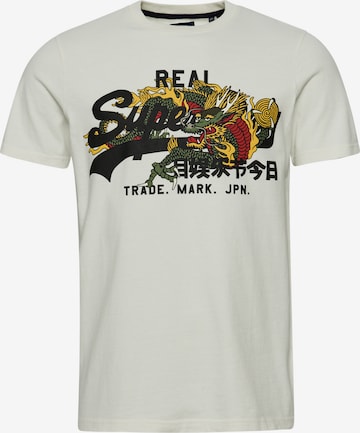 Superdry Shirt in Beige: front