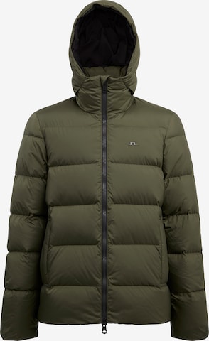 J.Lindeberg Winter Jacket in Green: front