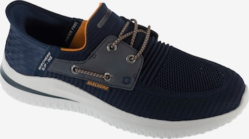 SKECHERS Slip-ons 'Skechers Slip-Ins: Delson 3.0 - Roth' in Blauw: voorkant